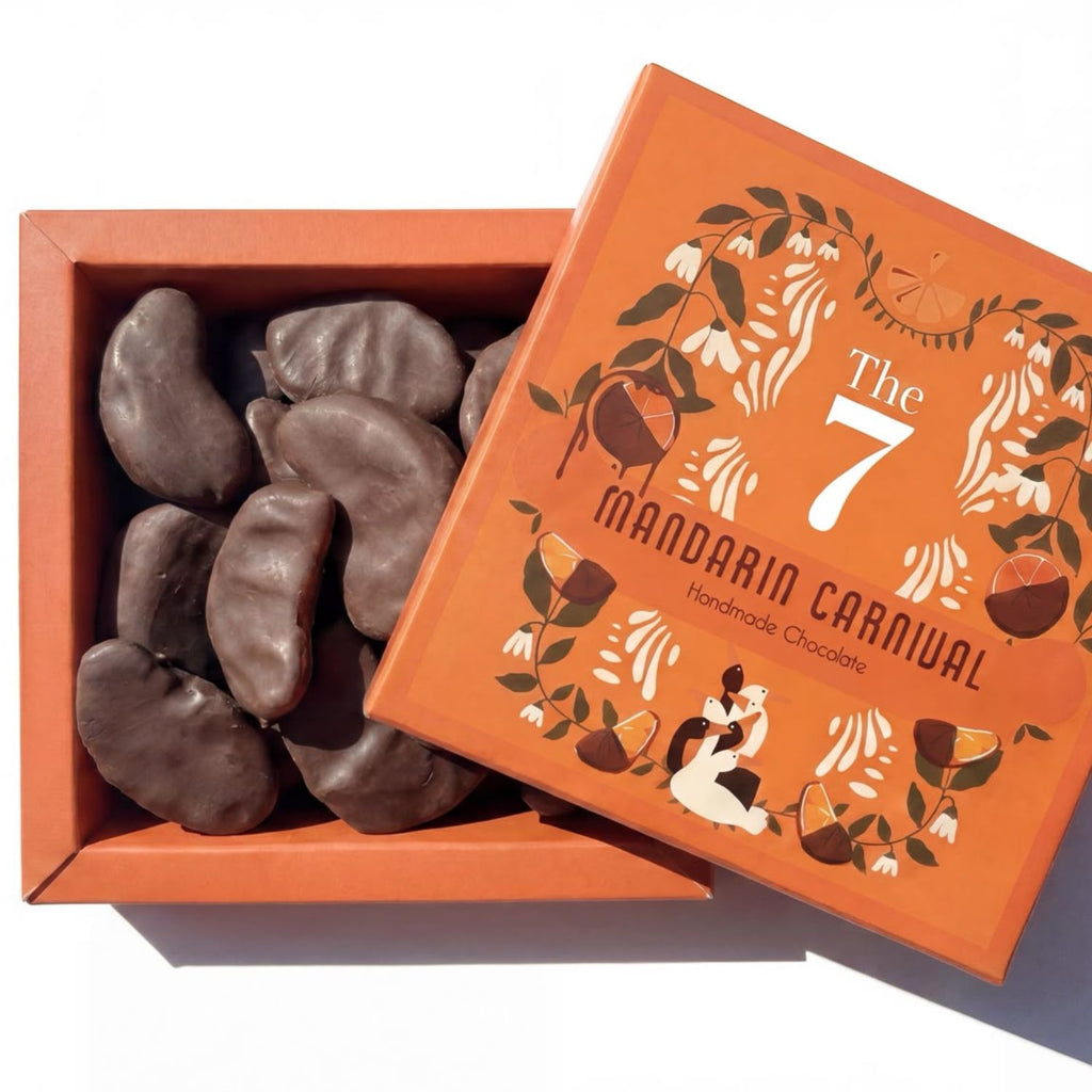 Chocolate Tangerine Chips - 100 GR