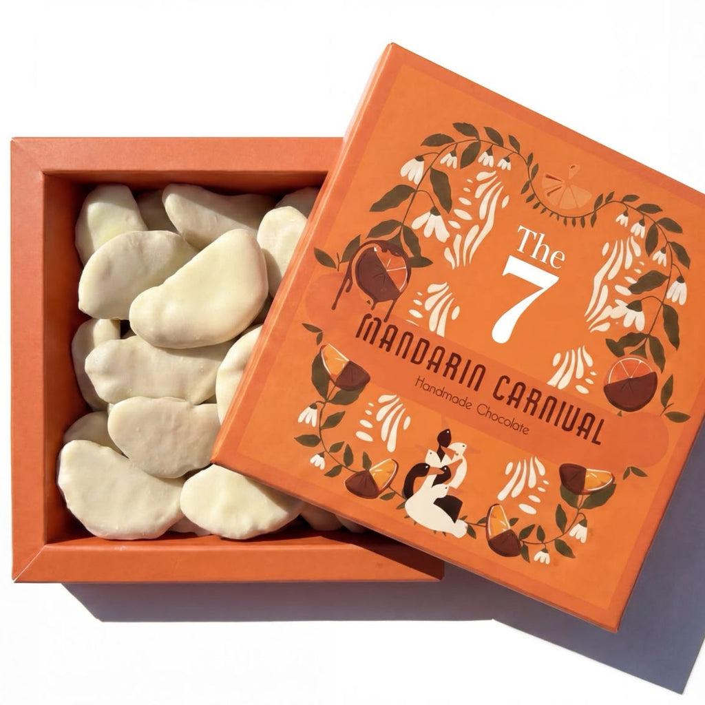Chocolate tangerine chips