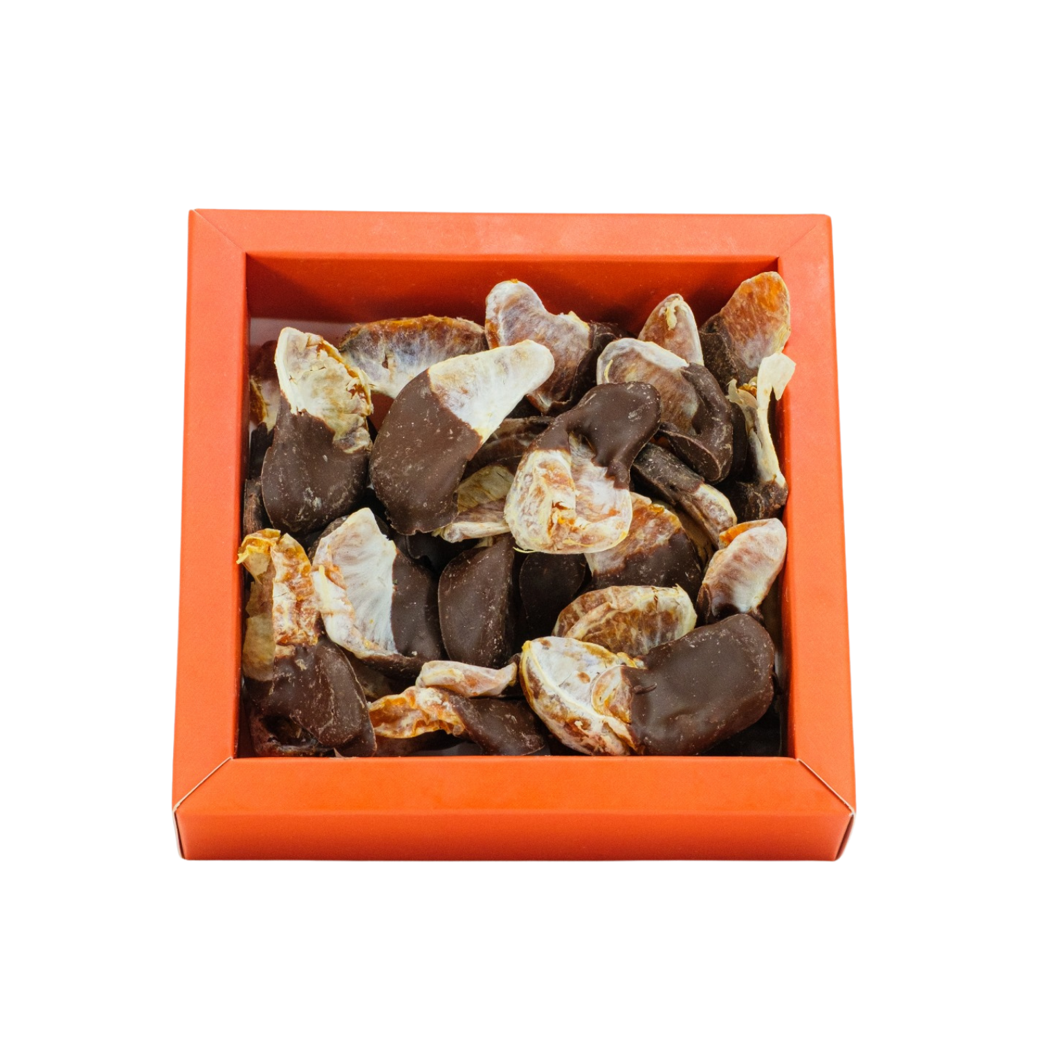 Chocolate tangerine chips two