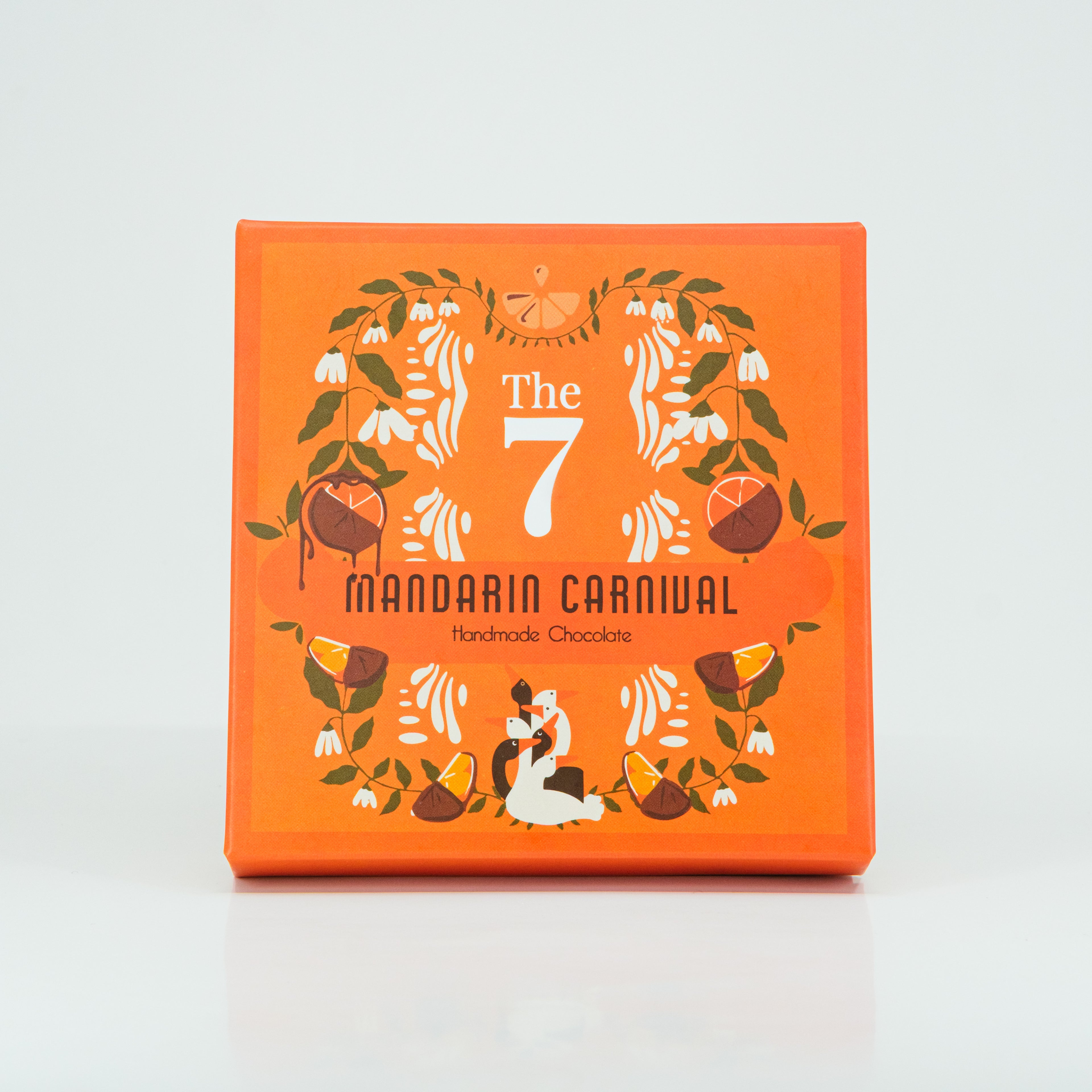 Chocolate tangerine chips two