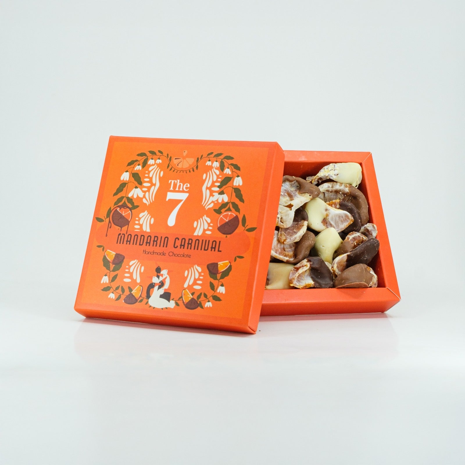 Chocolate tangerine chips two